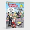 Buchcover und Innenansicht für das Buch: Mortadelo y Filemon: Drones Matones