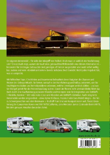 Buchcover und Innenansicht für das Buch: Camper clever kaufen mit promobil
