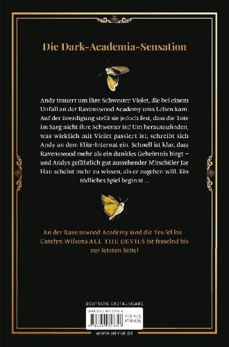 Buchcover und Innenansicht für das Buch: All the Devils