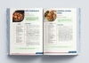 Buchcover und Innenansicht für das Buch: Mediterrane Küche - das Kochbuch der Mittelmeerdiät: Über 100 leichte Rezepte voller Genuss und Lebensfreude | Genießen ohne Kalorienzählen, ohne Verzicht | Inkl. Nährwertangaben | Hardcover