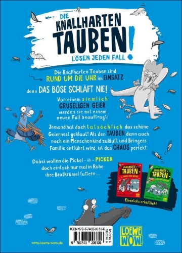 Buchcover und Innenansicht für das Buch: Real Pigeons Nest Hard