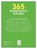 Buchcover und Innenansicht für das Buch: 365 Wortsuchrätsel