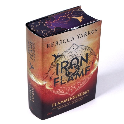 Buchcover und Innenansicht für das Buch: Iron Flame (The Empyrean 2)