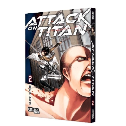 Buchcover und Innenansicht für das Buch: Shingeki no Kyojin