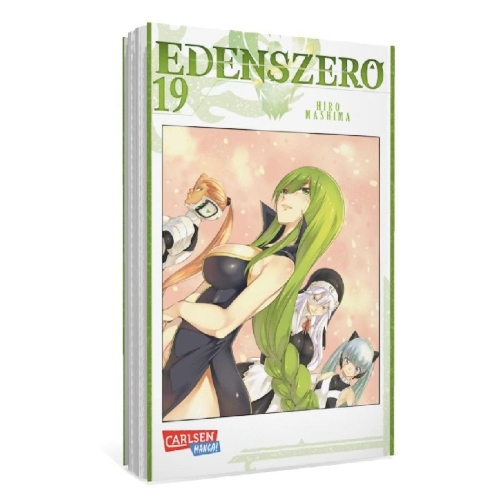 Buchcover und Innenansicht für das Buch: Edens Zero
