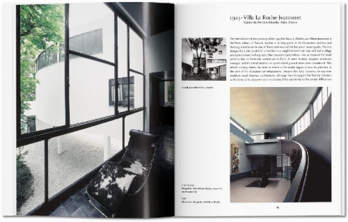 Buchcover und Innenansicht für das Buch: Le Corbusier