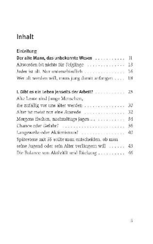 Buchcover und Innenansicht für das Buch: Männer altern anders