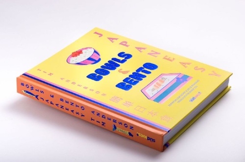 Buchcover und Innenansicht für das Buch: Bowls & Bento