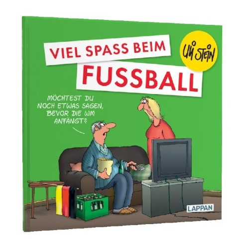 Buchcover und Innenansicht für das Buch: Uli Stein: Freizeit & Beruf: Viel Spaß beim Fußball