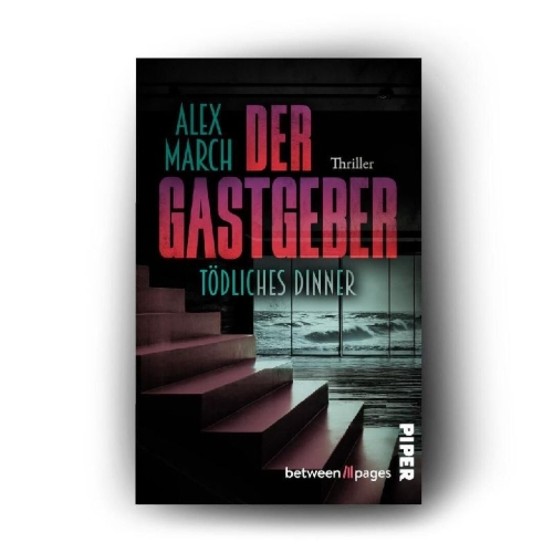 Buchcover und Innenansicht für das Buch: Der Gastgeber: Tödliches Dinner