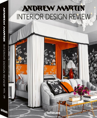 Buchcover und Innenansicht für das Buch: Andrew Martin Interior Design Review Vol. 29