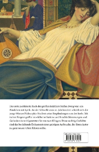 Buchcover und Innenansicht für das Buch: Silberne Saiten. Gedichte