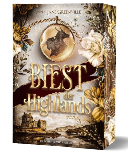 Buchcover und Innenansicht für das Buch: Biest der Highlands