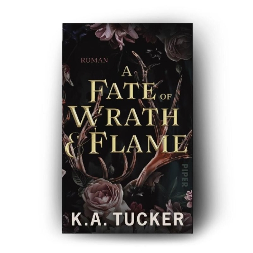 Buchcover und Innenansicht für das Buch: A Fate of Wrath and Flame