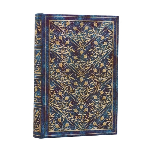 Buchcover und Innenansicht für das Buch: 12-Monatskalender 2027 Lied der Wildblumen Mini Tagesüberblick