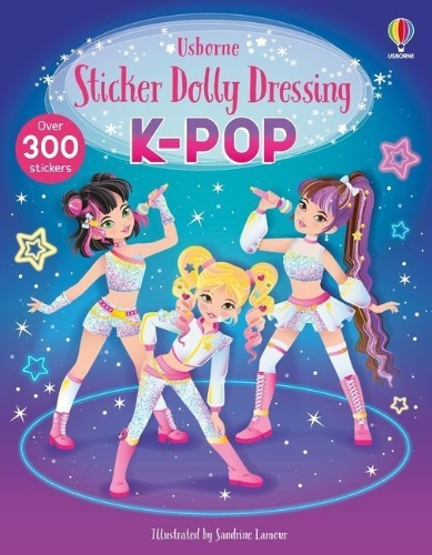 Buchcover und Innenansicht für das Buch: Sticker Dolly Dressing K-Pop