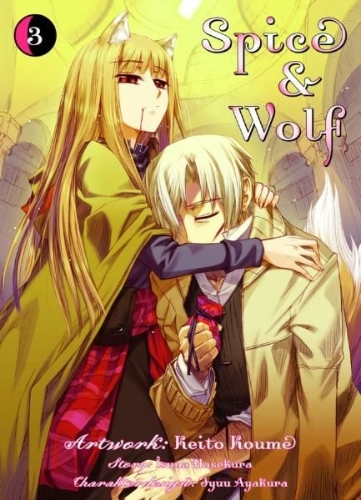 Buchcover und Innenansicht für das Buch: Spice & Wolf 03