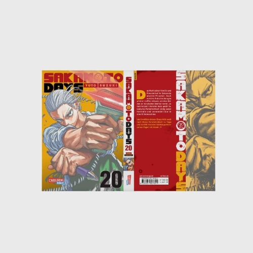 Buchcover und Innenansicht für das Buch: Sakamoto Days