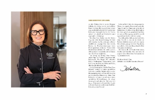 Buchcover und Innenansicht für das Buch: Glutenfrei backen mit Isabella