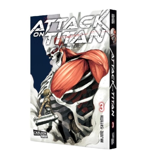 Buchcover und Innenansicht für das Buch: Shingeki no Kyojin