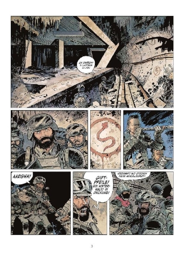 Buchcover und Innenansicht für das Buch: Metro 2033 (Comic). Band 4 (von 4)