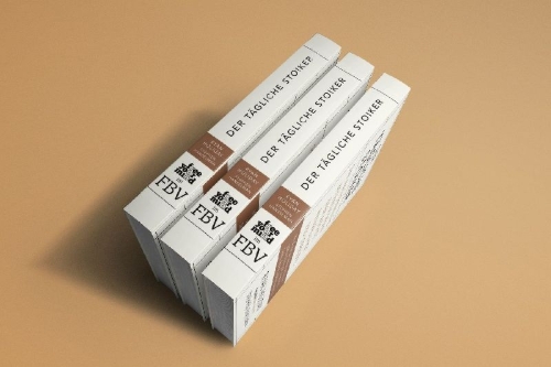 Buchcover und Innenansicht für das Buch: Der tägliche Stoiker