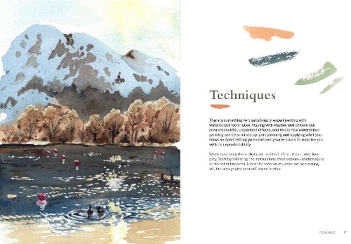 Buchcover und Innenansicht für das Buch: Landschaften der Seele
