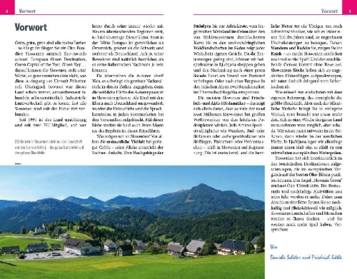 Buchcover und Innenansicht für das Buch: Reise Know-How Reiseführer Slowenien mit Triest