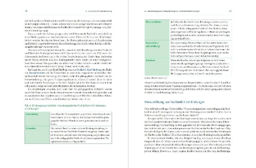 Buchcover und Innenansicht für das Buch: Eingewöhnung und Beziehungsaufbau in Krippe und Kita