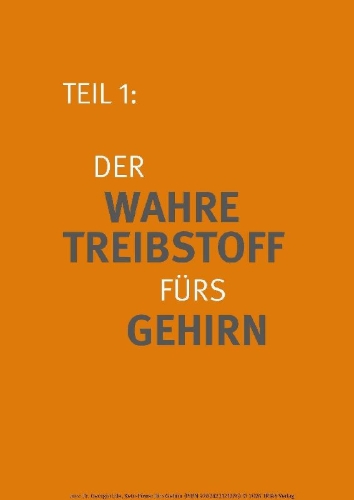 Buchcover und Innenansicht für das Buch: Keto-Power fürs Gehirn