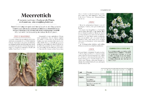 Buchcover und Innenansicht für das Buch: Der Survival-Garten - Gemüse- und Obstsorten, die allen Widrigkeiten trotzen