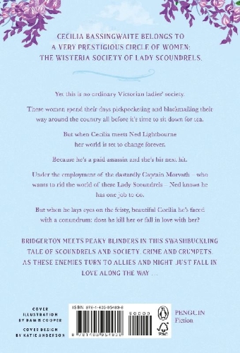 Buchcover und Innenansicht für das Buch: The Wisteria Society of Lady Scoundrels