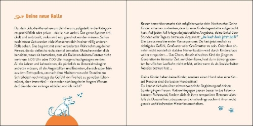 Buchcover und Innenansicht für das Buch: Ruhestand ist ein Vollzeitjob