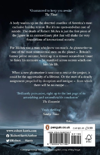 Buchcover und Innenansicht für das Buch: The Ghost