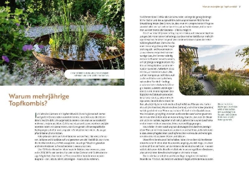 Buchcover und Innenansicht für das Buch: Mein Garten wächst im Topf