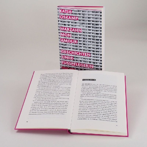 Buchcover und Innenansicht für das Buch: Marzahn, mon amour