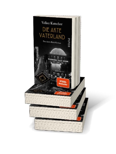 Buchcover und Innenansicht für das Buch: Die Akte Vaterland