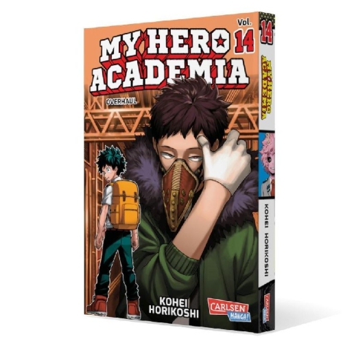 Buchcover und Innenansicht für das Buch: Boku no Hero Academia