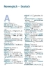 Buchcover und Innenansicht für das Buch: Langenscheidt Universal-Wörterbuch Norwegisch