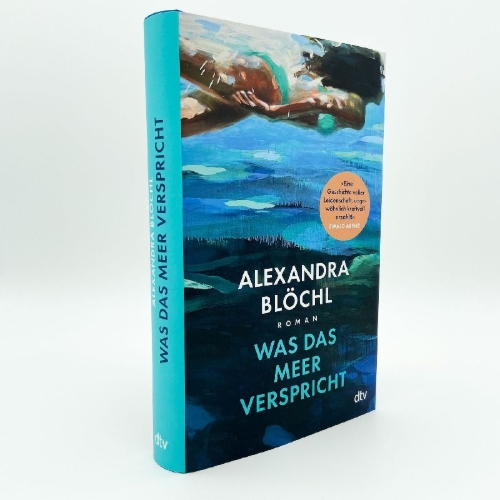 Buchcover und Innenansicht für das Buch: Was das Meer verspricht