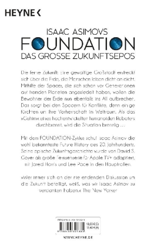 Buchcover und Innenansicht für das Buch: Robots of Dawn