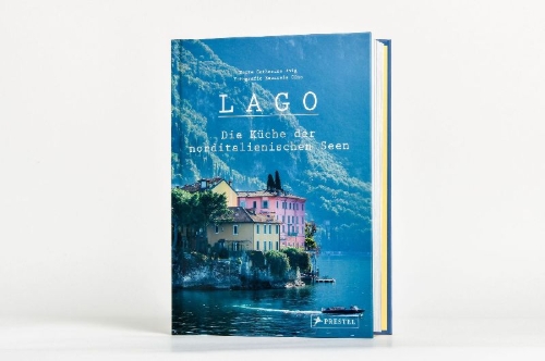 Buchcover und Innenansicht für das Buch: La Cuisine des Lacs Italiens