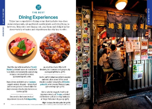 Buchcover und Innenansicht für das Buch: Lonely Planet Pocket Tokyo