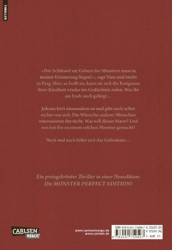 Buchcover und Innenansicht für das Buch: Monster Kanzenban