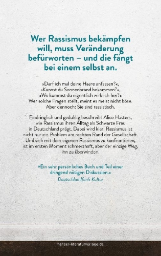 Buchcover und Innenansicht für das Buch: Was weiße Menschen nicht über Rassismus hören wollen aber wissen sollten
