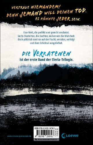 Buchcover und Innenansicht für das Buch: Eleria (Band 1) - Die Verratenen