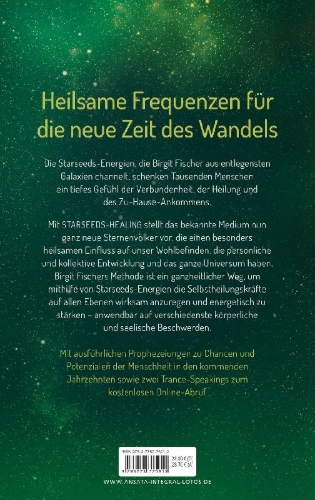 Buchcover und Innenansicht für das Buch: Starseeds-Healing
