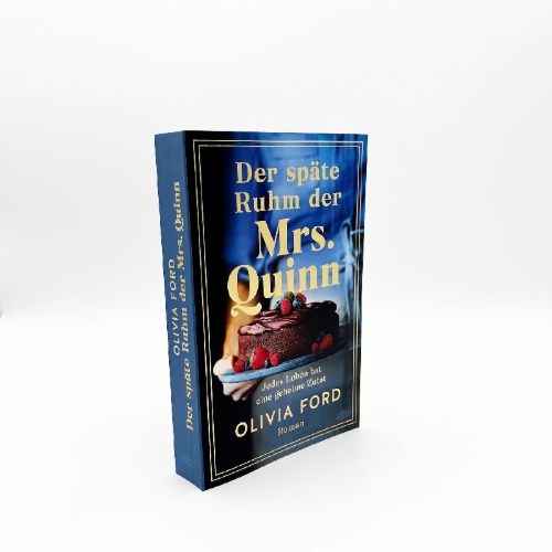 Buchcover und Innenansicht für das Buch: Mrs Quinn's Rise to Fame