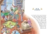 Buchcover und Innenansicht für das Buch: Grimm und Möhrchen und die Weihnachtswette - 24 Geschichten, Lieder und Ideen zum Advent