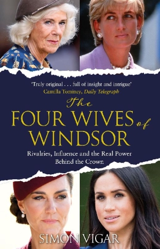 Buchcover und Innenansicht für das Buch: The Four Wives of Windsor